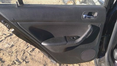 04-08 Acura Tsx Driver Left Rear Inside Door Trim Panel Only Oem Back Black A