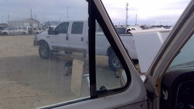 75-84 Ford Van E250 Driver Left Front Vent Window Small Door Glass With Frame
