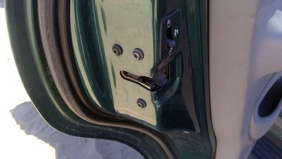 97-01 Ford Expedition Driver Left Rear Door Latch With Rods/Cables Assembly Back