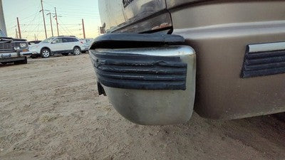 1992-1999 Chevy Suburban Rear Bumper Assembly With Brackets Oem Chrome Step