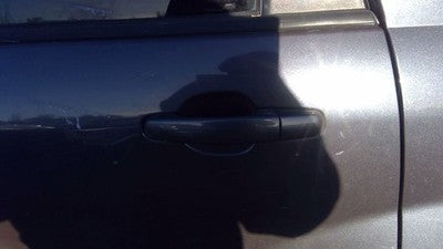 06-09 Pontiac Torrent Driver Left Rear Outside Door Handle Back Granite Gray 44U
