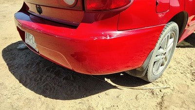 2003-2005 Chevy Cavalier Rear Bumper Cover Assembly Oem Back Red 74U 12335580
