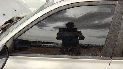 2001-06 Hyundai Elantra Driver Left Front Side Window Door Glass Oem 824102D010