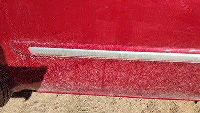 04-07 town & Country Driver Left Front Moulding From Door Trim Inferno Red Prh