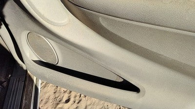 2001 Grand Caravan Passenger Right Front Inside Door Trim Panel Only Gray E7l5