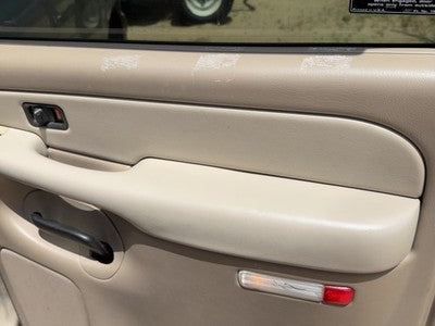 01 Suburban Passenger Right Rear Door Trim Panel With Switches Back Tan 52I