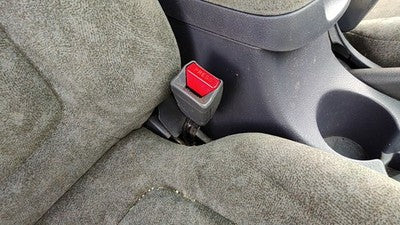 2001-03 Hyundai Elantra Passenger Right Front Seat Belt Buckle Receiver Oem Gray
