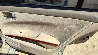 2004 Nissan Maxima Passenger Right Rear Inside Door Trim Panel Only Back Brown C