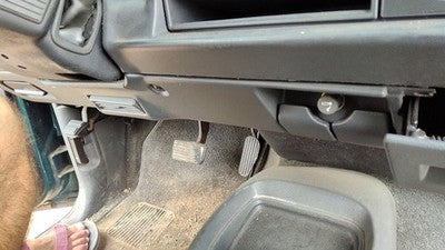 1995-1997 S10 Blazer Lower Dash Under Column Knee Bolster Trim Panel Oem Gray