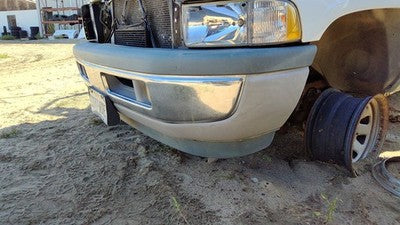 1994-2001 Ram 1500 Chrome Front Bumper Assembly With Brackets Oem 55076599ad