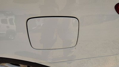 11-15 Sonata Fuel Tank Door With Hinge Gas Lid Filler Shimmering White Mica Wj
