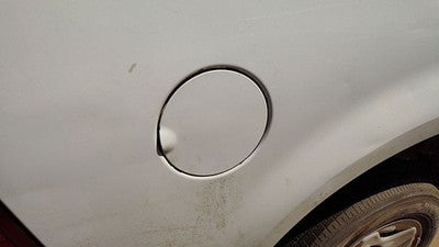 2001-2003 Ford Explorer Fuel Tank Door With Hinge Gas Lid Oem Filler White Yz