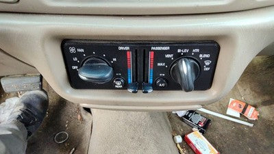 00-05 Buick Century Temperature Control Module In Dash Heater Ac Head Unit Oem