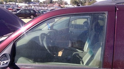 2002-2009 Trail Blazer Driver Left Front Side Window Door Glass Oem 25930347