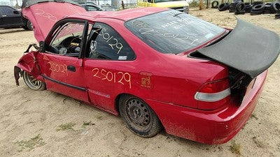 96-00 Civic Hx Coupe Passenger Right Front Brake Caliper With Mount Bracket Oem