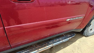 02-04 Trail Blazer Passenger Right Front Moulding Frm Door Trim Majestic Red 86U
