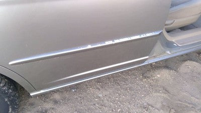 2001-05 Honda Civic Passenger Right Rear Moulding From Door Oem Back Trim Silver