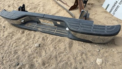 99-05 Chevy Silverado Stepside Rear Back Bumper With Brackets Oem Factory Chrome