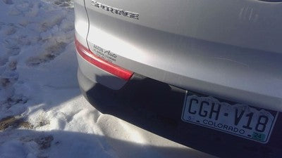 2010-2016 Kia Sportage Rear Bumper Cover Assembly Oem Back Silver A3d 866123W540