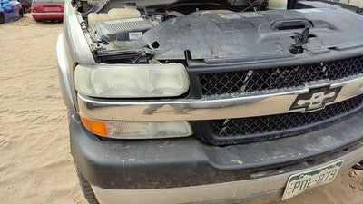 2001 Chevy Silverado 2500 Hd Front Grille Assembly Oem Pewter 11U 15088290