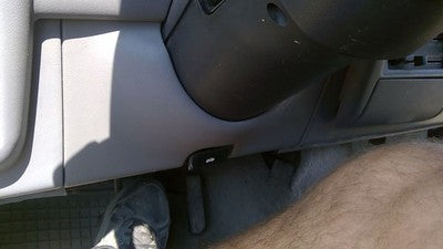 1993-1994 Ford Explorer Lower Dash Under Column Knee Bolster Trim Panel Oem Gray