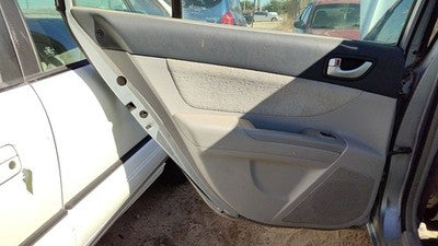 06-07 Hyundai Sonata Driver Left Rear Door Trim Panel With Switches Back Fz Gray