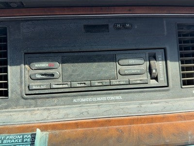 93-94 Town Car Temperature Control Module In Dash Heater Ac Head Unit Oem