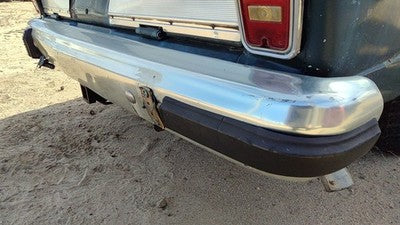 1984-1991 Jeep Grand Wagoneer Chrome Rear Bumper Assembly With Brackets Oem Back
