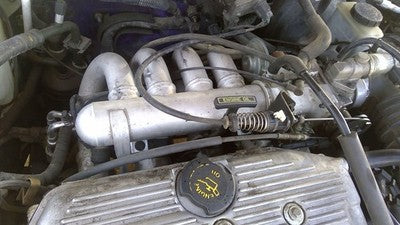 91-96 Ford Escort Intake Manifold Fuel Injector Rail Harness Throttle Body 1.9L