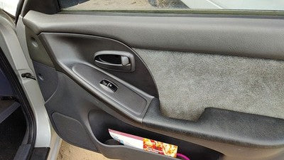 01-03 Hyundai Elantra Passenger Right Front Inside Door Trim Panel Only Oem Gray