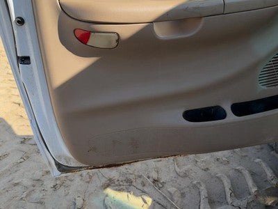 1999-2003 Ford F150 Driver Left Front Door Trim Panel With Master Switch Tan Ex