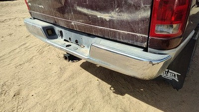2003-2009 Dodge Ram 2500 Chrome Rear Step Bumper With Mount Brackets Oem
