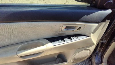 07-09 3 Driver Left Front Inside Door Trim Panel With Master Switch Beige Br7