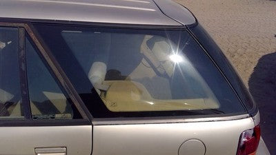 1993-1995 Saturn Sw2 Driver Left Rear Quarter Glass Back Side Window Oem