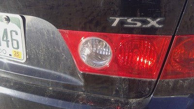 2004-2005 Acura Tsx Passenger Right Tail Light Brake Lamp Oem Rear 34151Seaa01