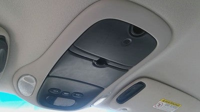 2000 Chrysler Voyager Center Overhead Console Oem Dome Light Map Lamp Cubby Gray