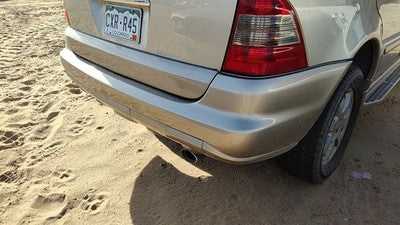 2002-2005 Mercedes Ml350 Rear Bumper Cover Assembly Oem Back Gold 1638806971