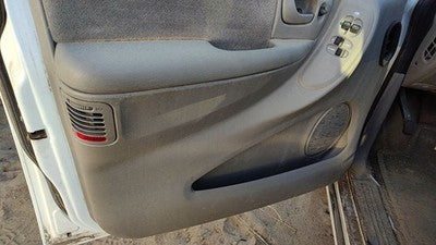 2001 Grand Caravan Driver Left Front Inside Door Trim Panel Only Oem Gray E7l5