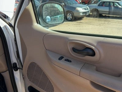 1999-2003 Ford F150 Passenger Right Front Door Trim Panel With Switches Tan Ex