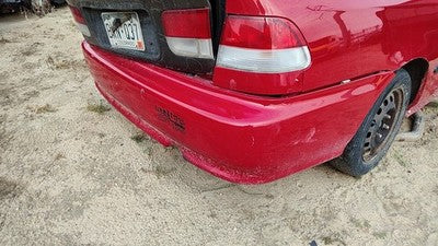 1996-2000 Civic Hx Coupe Rear Bumper Cover Assembly Oem Back Red 5998778