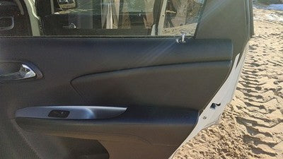 12-19 Journey Passenger Right Rear Inside Door Trim Panel Only Back Black X9