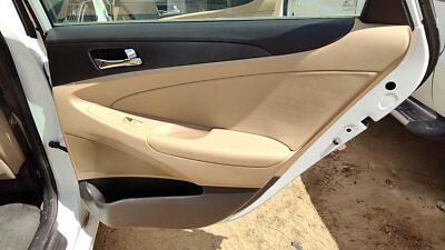11-14 Hyundai Sonata Passenger Right Rear Inside Door Trim Panel W Switches Back