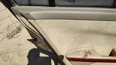 2004 Nissan Maxima Driver Left Rear Inside Door Trim Panel Only Oem Back Brown C