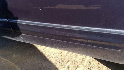 97-05 Park Ave Driver Left Rear Moulding From Door Back Trim Strip Blue 28U