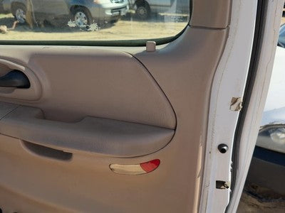 1999-2003 Ford F150 Passenger Right Front Door Trim Panel With Switches Tan Ex