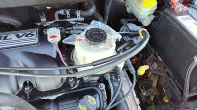 2001-2007 Town & Country Power Steering Fluid Remote Reservoir Tank Oem 3.8L