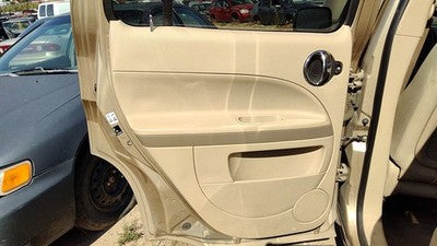 2006-2008 Chevy Hhr Driver Left Rear Door Trim Panel With Switches Back Tan 32B