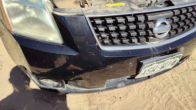 2007-2009 Nissan Sentra Front Bumper Cover Assembly Oem 2.0L Black Kh3