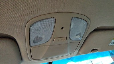 11-15 Hyundai Sonata Center Overhead Console Dome Light Map Lamp Cubby Camel Yda