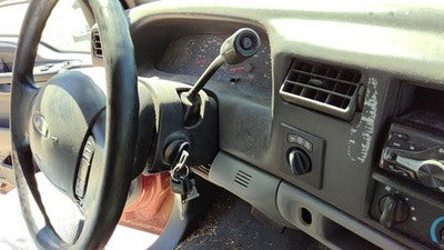 1999-07 F250 Super Duty Steering Column Assembly Oem Column Shift Tilt F2uz3524a